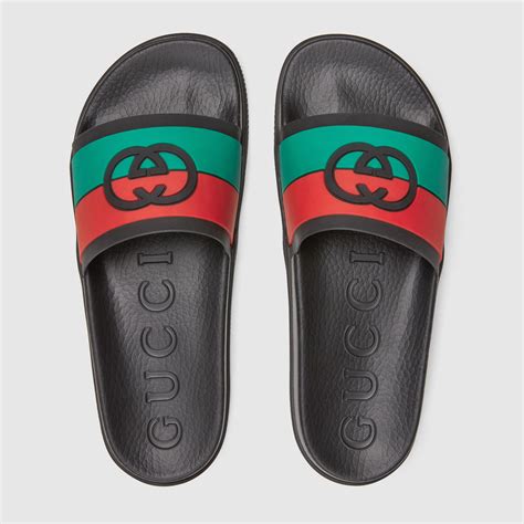 gucci men slide|gucci slides men real.